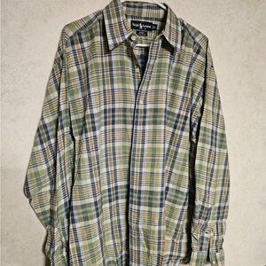 Ralph Lauren Multicolor Plaid Cotton Shirt